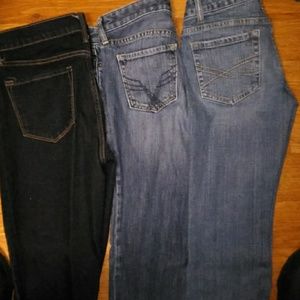 Gently worn jeans